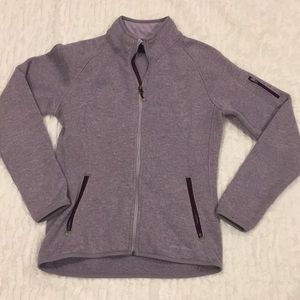 Eddie Bauer Lavender Sweater Jacket